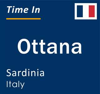 Current local time in Ottana, Sardinia, Italy