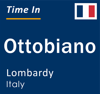 Current local time in Ottobiano, Lombardy, Italy