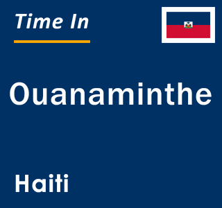 Current local time in Ouanaminthe, Haiti