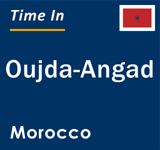 Current local time in Oujda-Angad, Morocco