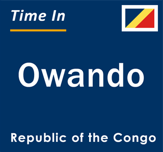 Current local time in Owando, Republic of the Congo