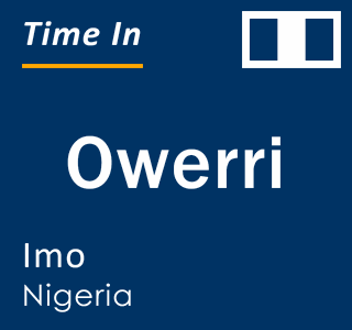 Current local time in Owerri, Imo, Nigeria