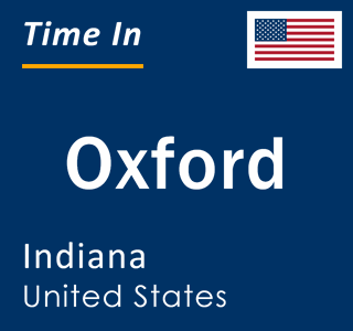 Current local time in Oxford, Indiana, United States