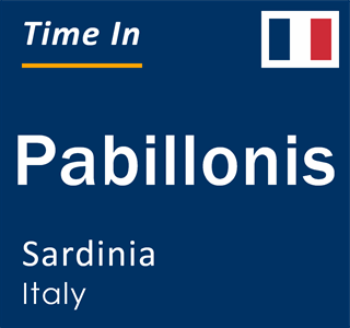 Current local time in Pabillonis, Sardinia, Italy