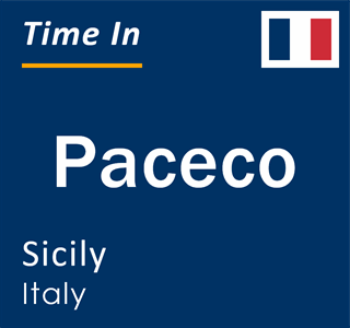 Current local time in Paceco, Sicily, Italy