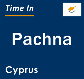 Current local time in Pachna, Cyprus