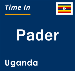 Current local time in Pader, Uganda