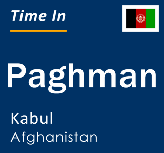 Current local time in Paghman, Kabul, Afghanistan