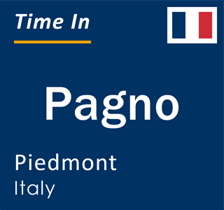 Current local time in Pagno, Piedmont, Italy