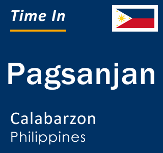 Current local time in Pagsanjan, Calabarzon, Philippines