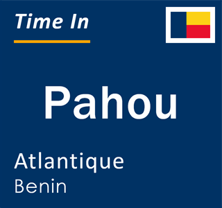 Current local time in Pahou, Atlantique, Benin