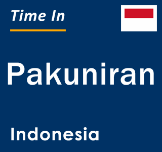 Current local time in Pakuniran, Indonesia