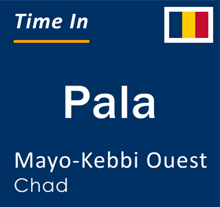 Current local time in Pala, Mayo-Kebbi Ouest, Chad