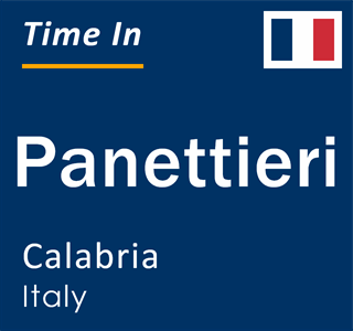 Current local time in Panettieri, Calabria, Italy