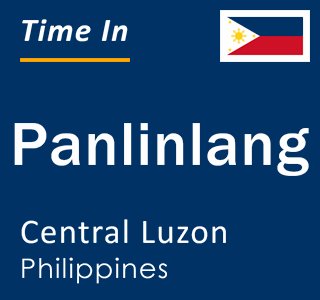 Current local time in Panlinlang, Central Luzon, Philippines