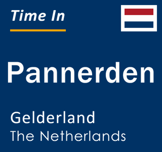 Current local time in Pannerden, Gelderland, The Netherlands