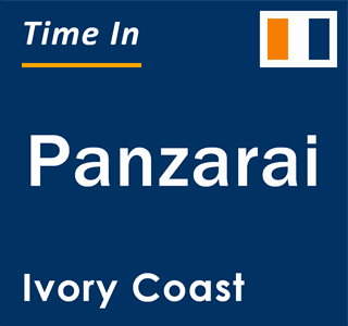 Current local time in Panzarai, Ivory Coast