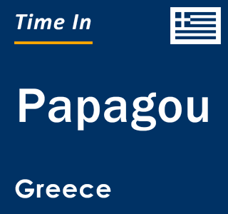 Current local time in Papagou, Greece