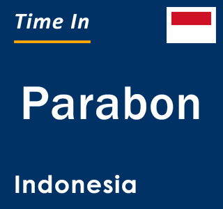 Current local time in Parabon, Indonesia