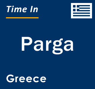 Current local time in Parga, Greece