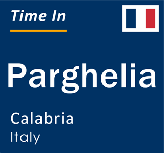 Current local time in Parghelia, Calabria, Italy