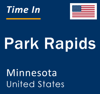 Current local time in Park Rapids, Minnesota, United States