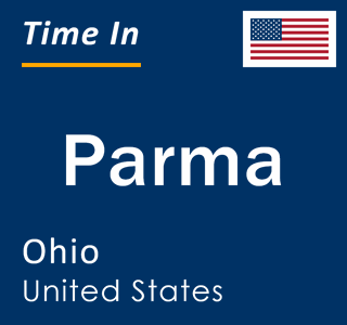 Current local time in Parma, Ohio, United States