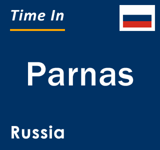 Current local time in Parnas, Russia