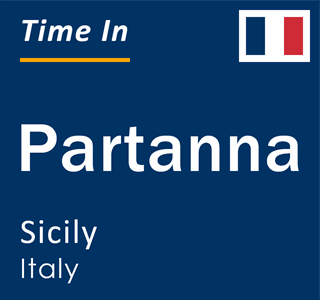 Current local time in Partanna, Sicily, Italy