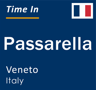 Current local time in Passarella, Veneto, Italy