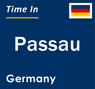 Current local time in Passau, Germany