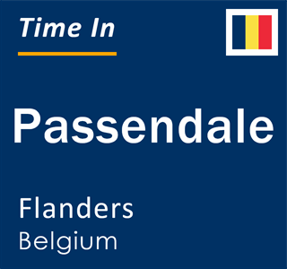 Current local time in Passendale, Flanders, Belgium