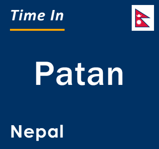 Current local time in Patan, Nepal