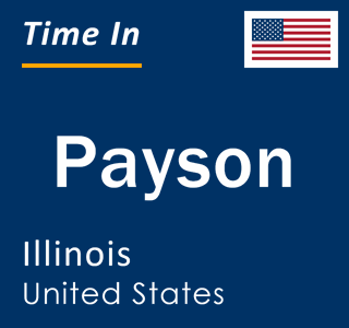 Current local time in Payson, Illinois, United States