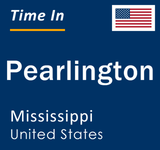 Current local time in Pearlington, Mississippi, United States