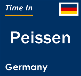 Current local time in Peissen, Germany