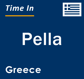 Current local time in Pella, Greece