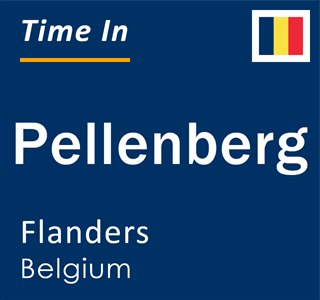 Current local time in Pellenberg, Flanders, Belgium