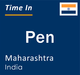 Current local time in Pen, Maharashtra, India