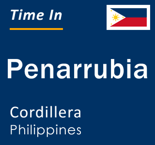 Current local time in Penarrubia, Cordillera, Philippines