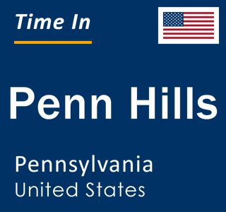 Current local time in Penn Hills, Pennsylvania, United States