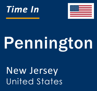 Current local time in Pennington, New Jersey, United States