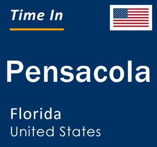 Current local time in Pensacola, Florida, United States