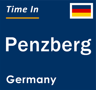 Current local time in Penzberg, Germany