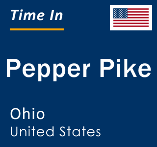 Current local time in Pepper Pike, Ohio, United States