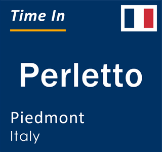 Current local time in Perletto, Piedmont, Italy