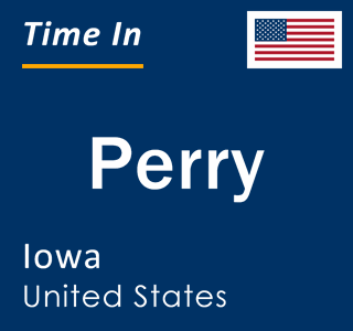 Current local time in Perry, Iowa, United States