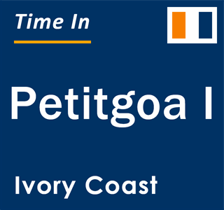 Current local time in Petitgoa I, Ivory Coast