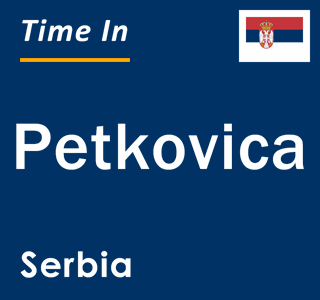 Current local time in Petkovica, Serbia