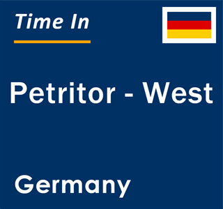 Current local time in Petritor - West, Germany